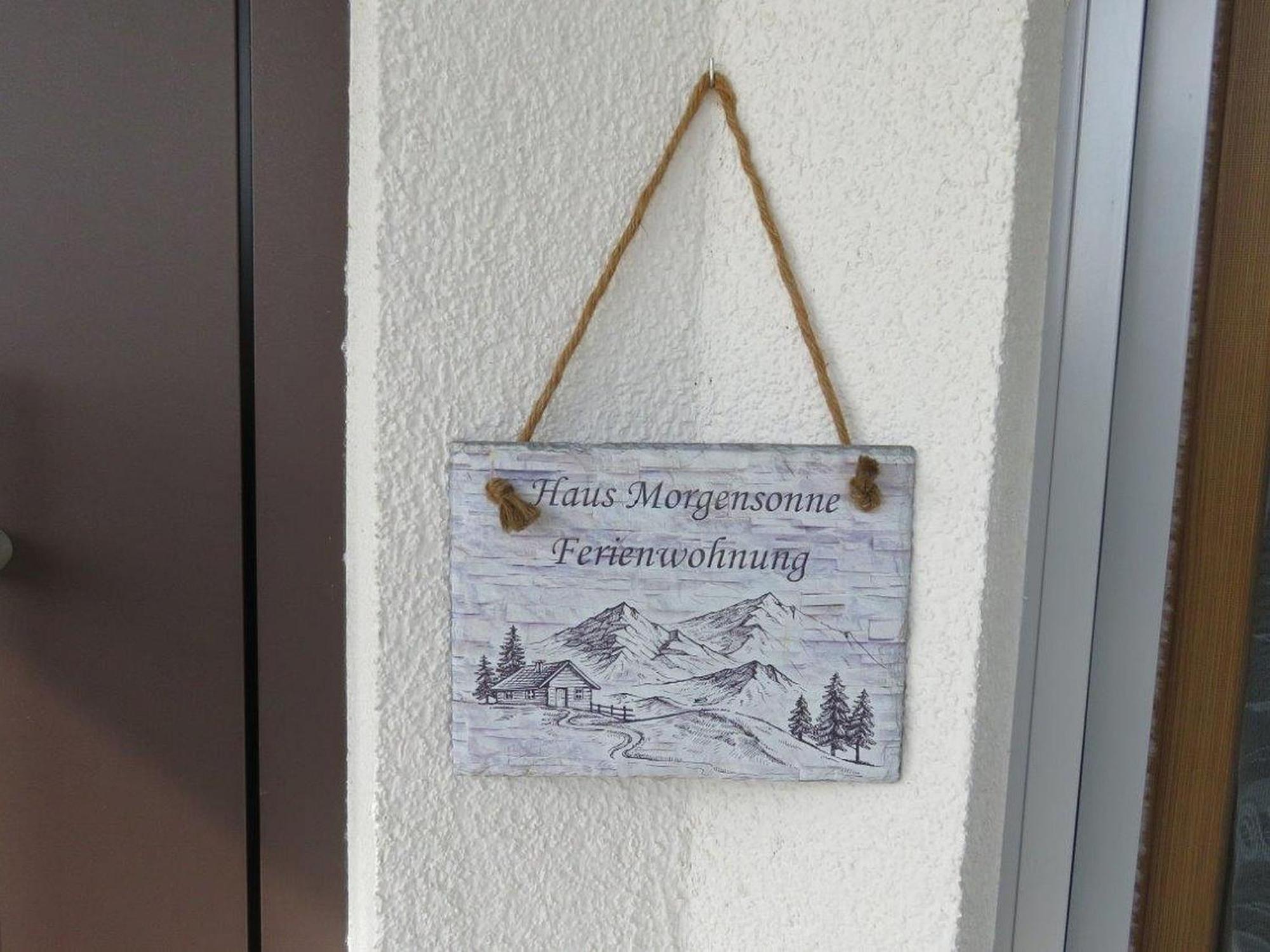 Apartamento Haus Morgensonne Weilheim Exterior foto
